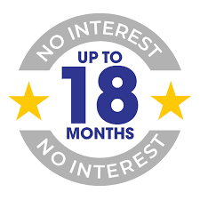 Install a NEW Complete System in July with 0% Financing for 18 Months!