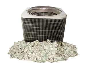money-around-condenser